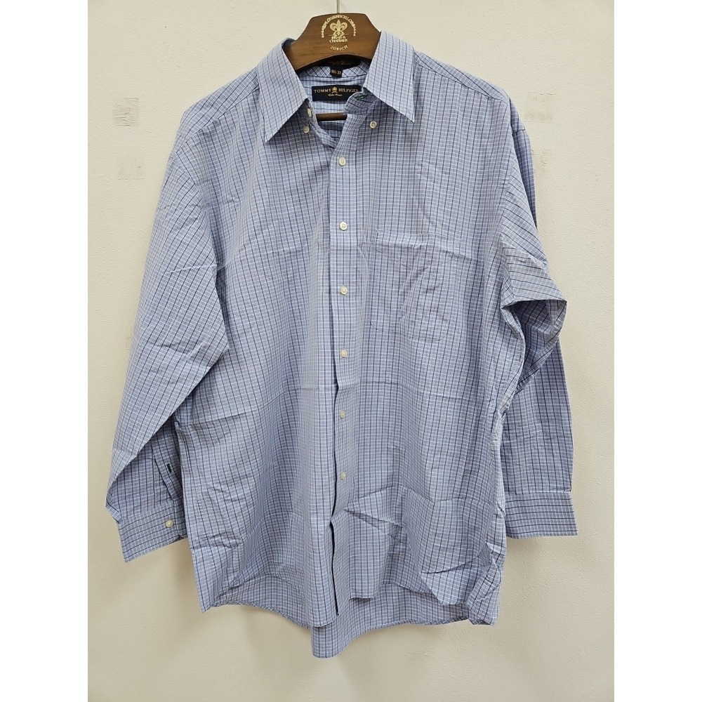Mens XL Tommy Hilfiger long sleeve dress Shirt 16 1/2 - 33
